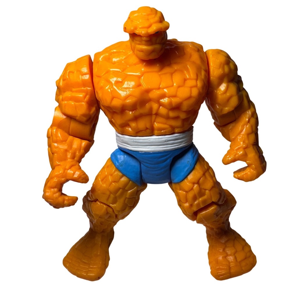 Vintage 1994 Toy Biz Marvel Fantastic Four The Thing Action Figure‎ Ben Grimm